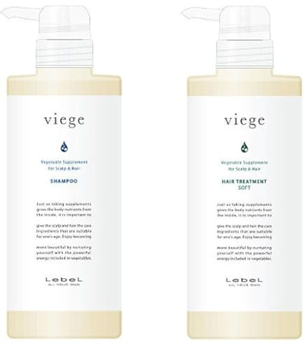 Amazon | ルベル ヴィージェ シャンプー 1000ml + トリートメント V